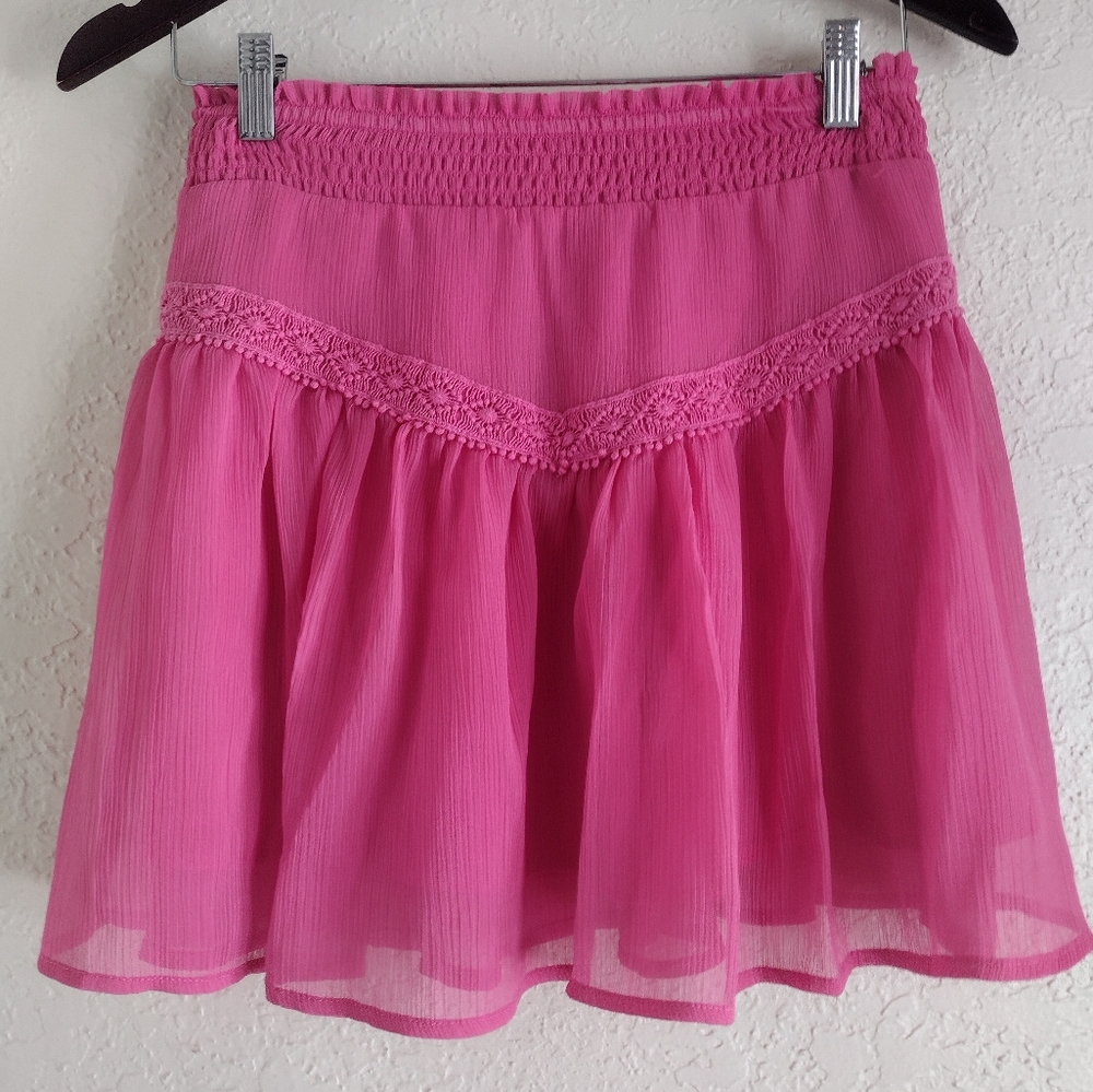 Miami Pink Mini Skirt - Picture 8 of 10
